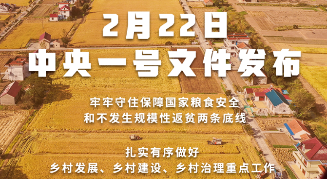 2022年中央一號(hào)文件發(fā)布！接續(xù)實(shí)施農(nóng)村人居環(huán)境整治提升五年行動(dòng)